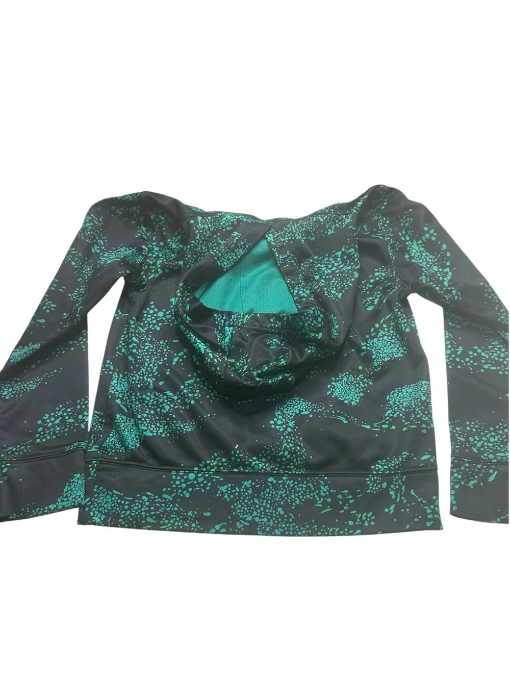 Title: Nike SB Therma-FIT Youth Hoodie Size S 8-10 Black Teal Skate Pullover Swe
